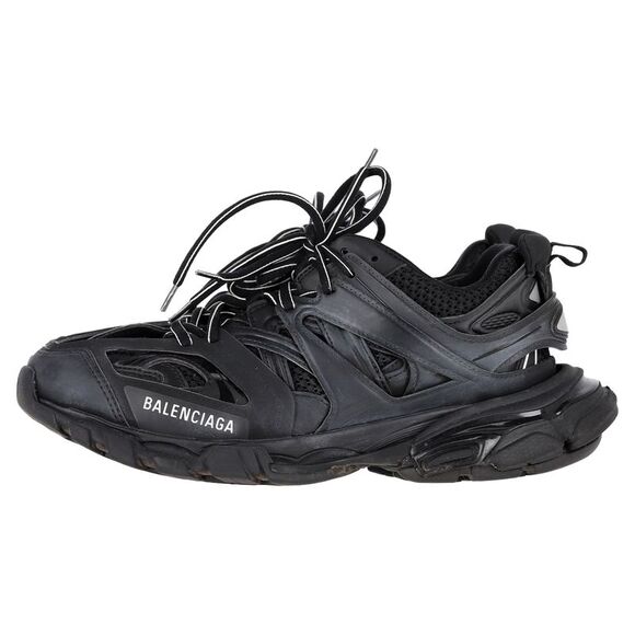 Balenciaga Track Sneakers in Black Polyurethane - Picture 5 of 8